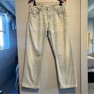 Levi's 505 Light Wash Straight Jeans W32 L30 100% Cotton